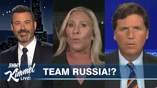 Marjorie Taylor Greene & Tucker Carlson for Russia, Santos Pushes AR-15 as “National Gun” & LA Snow