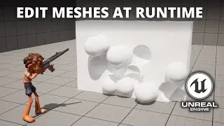 Edit Meshes at Runtime - Unreal Engine 5 Example