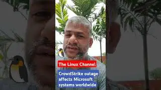 CrowdStrike outage affects Microsoft systems worldwide 🐧🙋‍♂️🔥✨ #youtubeshorts #shorts #crowdstrike