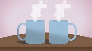 Hot Tea Steam Animation