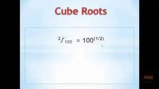 Python Exercise 1.3 - Cube Root