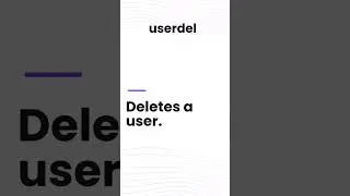 Linux Tips: `userdel`