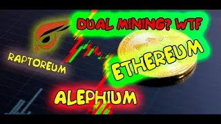 Alephium + Ethereum + Raptoreum lolminer 1.45 dual mining что-то пошло не так работает на windows