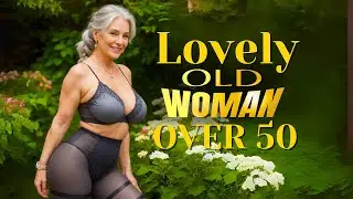 Natural Older Women Over 50 | Older women In Leather | Attractive Fashion Tips 92