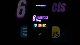 6 Projects Ideas for Web development | html css JavaScript | internship task #mscubetech #shortvideo