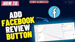 How to add facebook review button 2024 | BD droid Tech