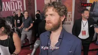 Kyle Soller arrives at the ANDOR premiere!