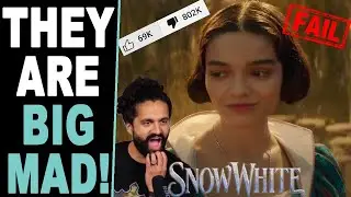 Woke Disney Shills WHINE Over Fans REJECTING Snow White Movie & Rachel Zegler