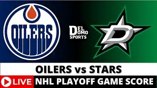 EDMONTON OILERS VS DALLAS STARS LIVE 🏒 NHL Game Score Radio MAY 31, 2024 - West Final - Game 5