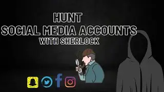 Hunt down Social Media Accounts through Sherlock!