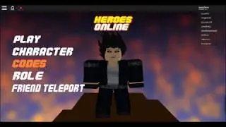 Roblox: *OMG* GUYSSSSS ROBLOX HEROES ONLINE *OP CODE!*