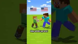 GREETINGS! - Minecraft Animation #shorts