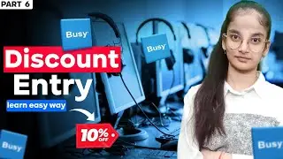 #6 Discount Entry in Busy Accounting Software | 