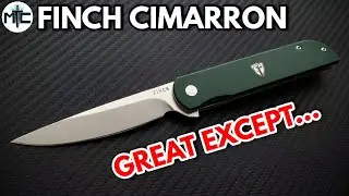 Finch Knife Co. Cimarron Folding Knife - Overview and Review