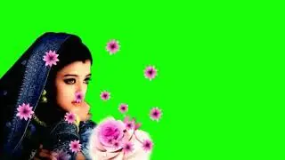 Aishwarya Rai Wedding Girl Green Screen Chroma Key (18) - Copyright FREE Video