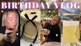 MY BIRTHDAY 23RD VLOG + WHAT I GOT FOR MY BIRTHDAY♡ | CHLOEWHITTHREAD