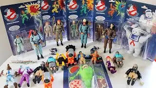 The Real Ghostbusters Toy Figure Haul / Unboxing: Kenner Classics / Vintage / Diamond Select Figures