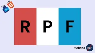 RPF Flag Using HTML And CSS | Text alignment Center In css