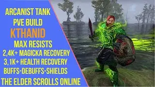 ESO Arcanist Tank Build - Kthanid - Necrom