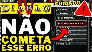 DIABLO 4 - CUIDADO!!! NÃO COMETA ESSE ERRO GRAVE!!!!