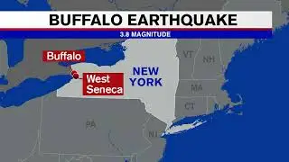 Buffalo rattled by 3.8 magnitude earthquake