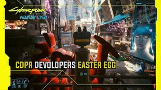 CDPR Developers Easter Egg Found - Cyberpunk 2077 (Patch2.12)