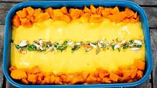 NO CREAM MANGO LAYERED DESSERT | MANGO FUSION DESSERT | Flavourful Food By Priya