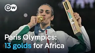 Gold medal boxer Imane Khelif gets heros welcome in Algeria | DW News