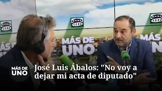 José Luis Ábalos: "No voy a dejar mi acta de diputado"