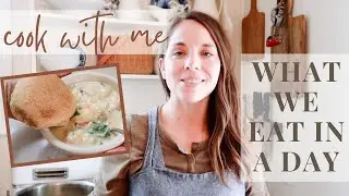 COOK WITH ME Soaked Oatmeal, Homemade Gnocchi Soup, Sourdough Hoagies