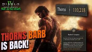 THORNS BARB IS BACK - EZ PIT 100 Season 6 Diablo 4