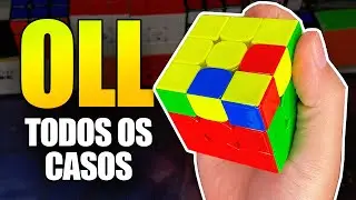 APRENDA TODOS OS CASOS DE OLL NO CUBO MÁGICO (Atualizado 2024) - MÉTODO CFOP/FRIDRICH