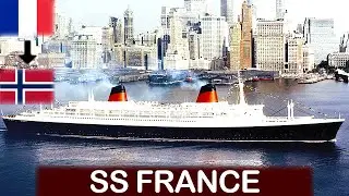 Самый большой круизный лайнер 20 века SS France