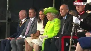 La Reina Isabel II y Meghan Markle por primera vez a solas en un acto oficial | ¡HOLA! TV