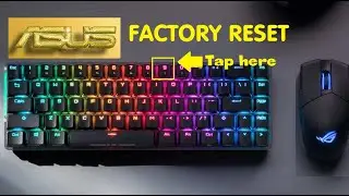 How to Factory RESET Any ASUS Laptop or Desktop Computer (Windows 11 10)