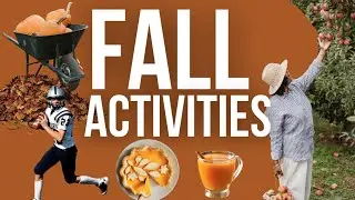 Fall Activities English Vocabulary for Teen & Adult English Learners | Learn to Speak English!