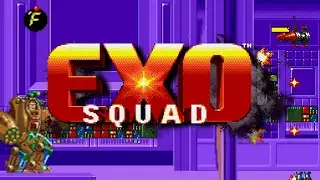 Exo Squad (Genesis) Playthrough longplay video game