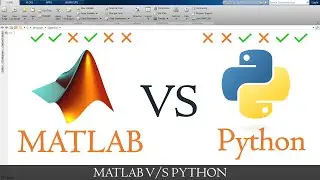 Matlab vs python | Python or Matlab which is better | MATLAB TUTORIAL