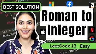 Roman to Integer - LeetCode 13 - Python #leetcode #leetcode150 #topinterview150