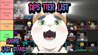 [DPS] TIER LIST ANIME LAST STAND! NEW CODES! | TioSussurro |