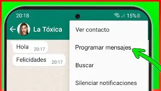 Cómo PROGRAMAR MENSAJES EN WHATSAPP