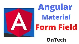 Learn Angular Material | Part #12 | Angular Material Form Field | Angular Material for Beginner