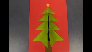 Как сделать елку из бумаги своими руками. Christmas paper tree