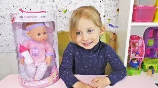 BEBA Lutka sa priborom za hranjenje / Sonja KAO MAMA / Otpakivanje Igracke / New Baby Doll Unboxing