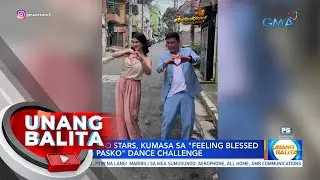 Ilang Kapuso stars, kumasa sa Feeling Blessed Ngayong Pasko dance challenge | UB