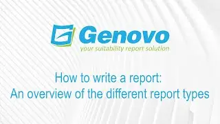 How to write a report: An overview of the different report types
