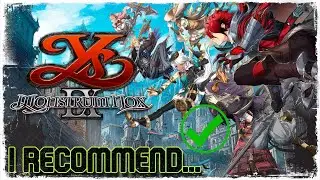 I Recommend - Ys IX: Monstrum Nox!