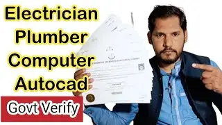 Electrician Plumber Computer 3 Diplomas Use Out Of Country