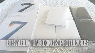 BTS ALBUM UNBOXING & PHOTOCARD COLLECTION | 9 BTS ALBUMS