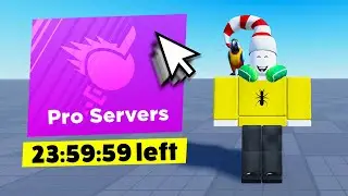 ONLY PRO SERVERS in Roblox Blade Ball for 24 HOURS..